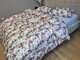 Комплект постільної білизни Сніговикиблакитний Turkish Flannel 5D