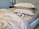 Комплект постільної білизни SOLO № S116, cotton з рюшею