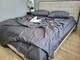 Комплект постільної білизни Stripe LUX GRAY SHADOW 1/1см