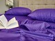 Комплект постільної білизни Stripe LUX ULTRA VIOLET 1/1см