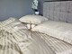 Комплект постельного белья Stripe PREMIUM, BEIGE 2/2см