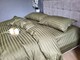 Комплект постельного белья Stripe PREMIUM, KHAKI 2/2см