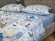 Комплект постільної білизни Вігвам/блакитний, Turkish flannel