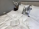 Комплект постільної білизни White, Варена бавовна LUXURY, ТМ Комфорт-текстиль