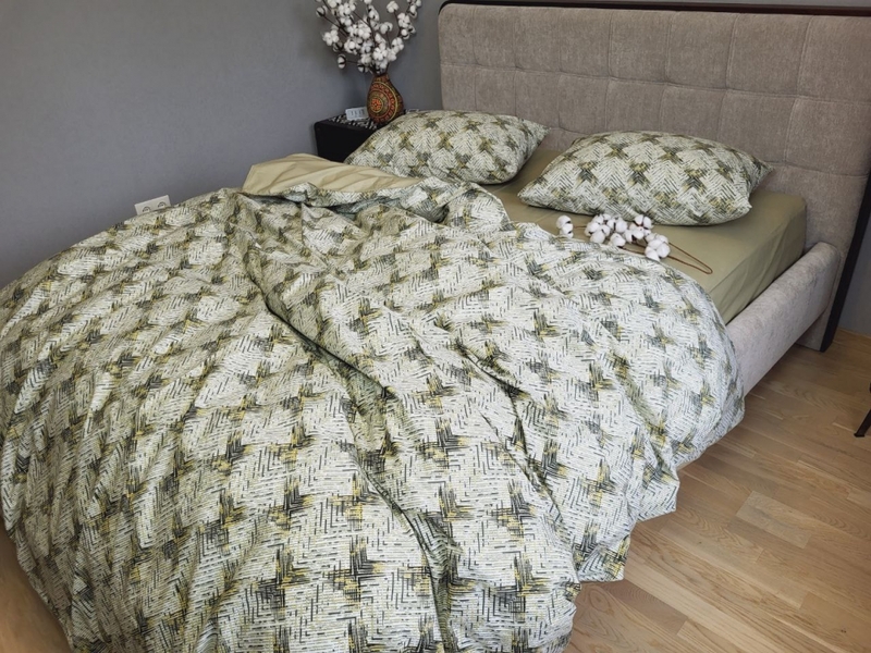 Комплект постельного белья Абстракция, cotton - изображение 3