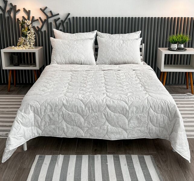 Демисезонное одеяло Cotton 200 x 220 см евро, хлопок, ТМ ArCloud - изображение 2