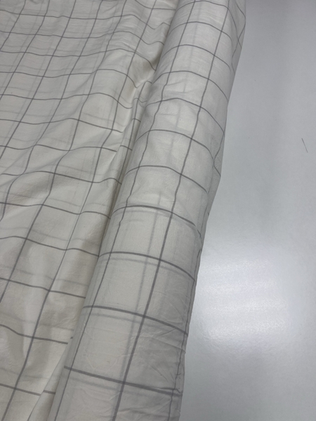 Комплект постільної білизни White plaid, Варена бавовна, ТМ Комфорт-текстиль - зображення 4