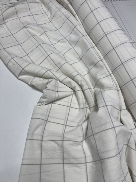Комплект постільної білизни White plaid, Варена бавовна, ТМ Комфорт-текстиль - зображення 5