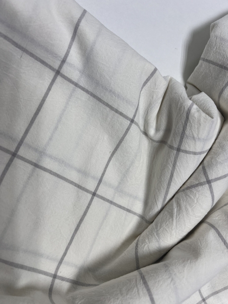 Комплект постільної білизни White plaid, Варена бавовна, ТМ Комфорт-текстиль - зображення 2