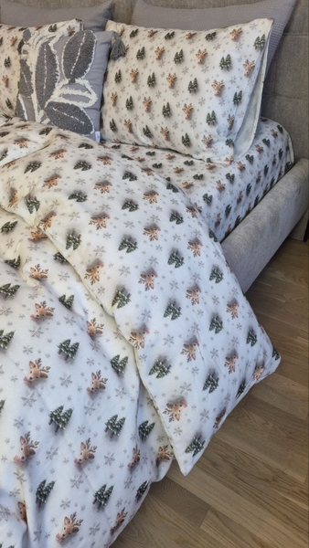 Комплект постільної білизни Бембі, Turkish flannel 5D - зображення 11