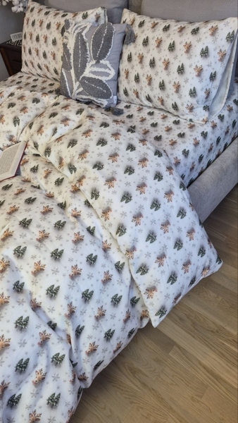 Комплект постільної білизни Бембі, Turkish flannel 5D - зображення 6
