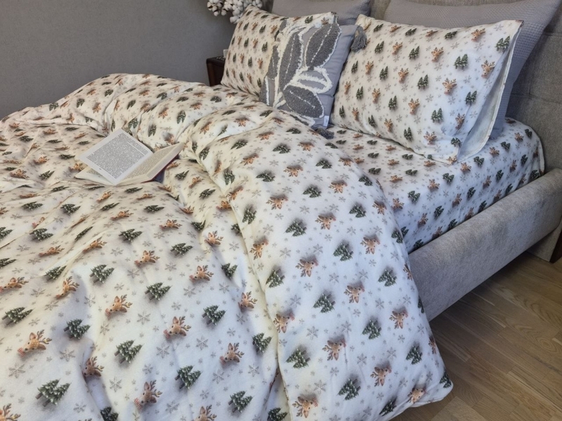 Комплект постільної білизни Бембі, Turkish flannel 5D - зображення 9