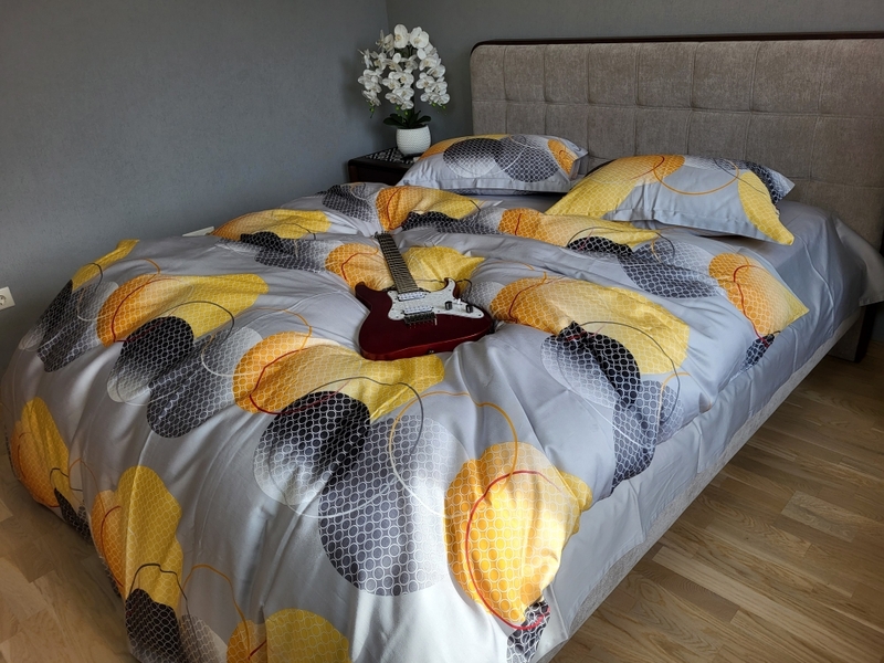 Комплект постільної білизни Cатин PREMIUM, TOLEDO GRAY - зображення 7