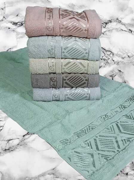 Рушники махрові Cestepe VIP Cotton 50x90 (Ecose) - зображення 1