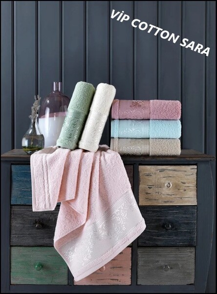 Полотенца махровые Cestepe VIP Cotton 70x140 (Sara) - изображение 1