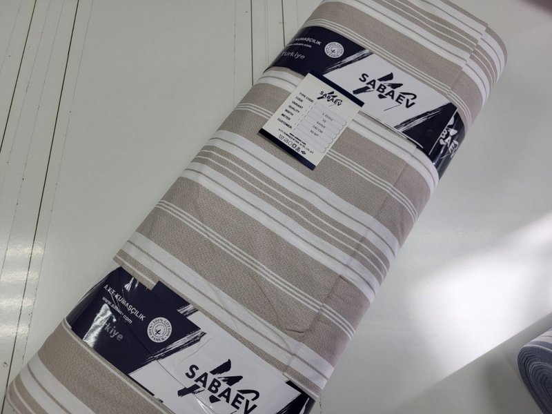 Комплект постельного белья Доминик бежевый Turkish Cotton 100 Хлопок Комфорт-текстиль - изображение 3