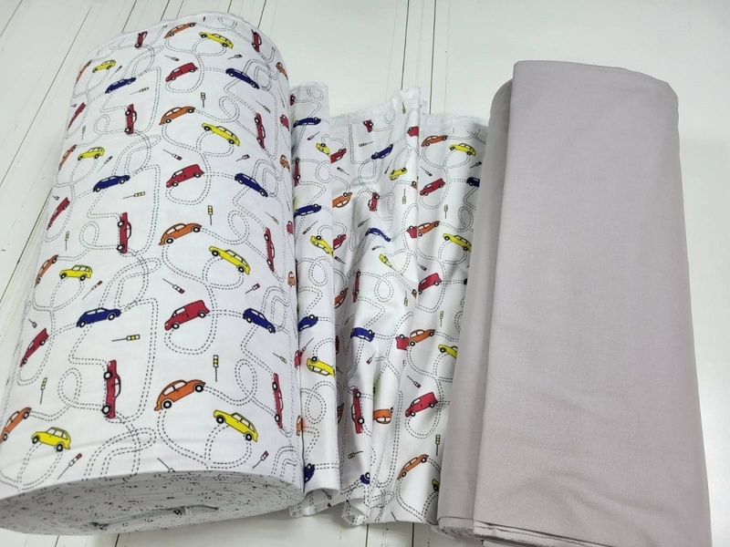 Комплект постільної білизни Драйв/сірий мусон, Turkish flannel - зображення 5