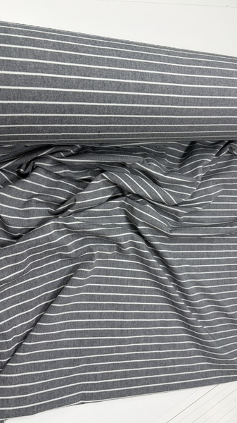 Комплект постільної білизни Favorite Washed Cotton (варена бавовна), в смужку сірий - зображення 5