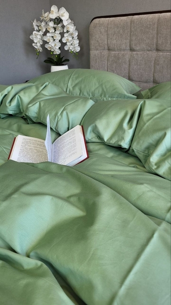 Комплект постельного белья FRESH GREENS, Turkish satin - изображение 7