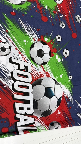 Комплект постельного белья Футбол, FOOTBALL, бязь, для мальчика, с мячами - изображение 3