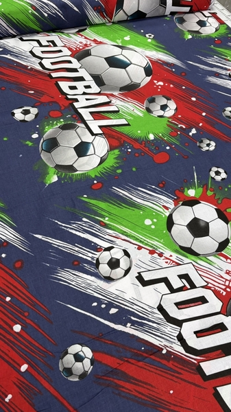 Комплект постельного белья Футбол, FOOTBALL, бязь, для мальчика, с мячами - изображение 4