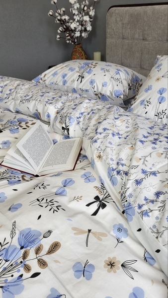 Комплект постільної білизни Блакить, cotton - зображення 12