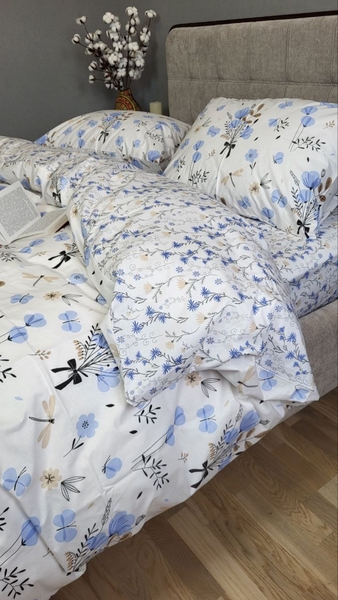 Комплект постільної білизни Блакить, cotton - зображення 5