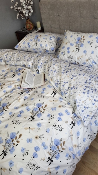 Комплект постільної білизни Блакить, cotton - зображення 8