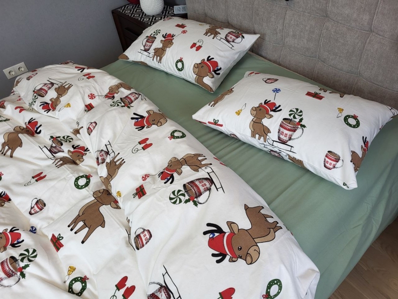 Комплект постільної білизни Гостинці, Turkish flannel - зображення 10