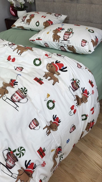 Комплект постільної білизни Гостинці, Turkish flannel - зображення 11