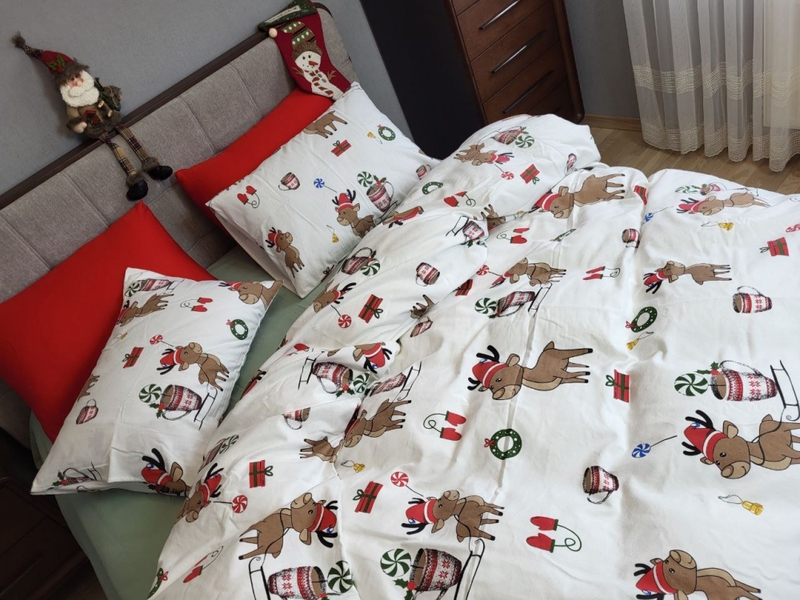 Комплект постільної білизни Гостинці, Turkish flannel - зображення 3