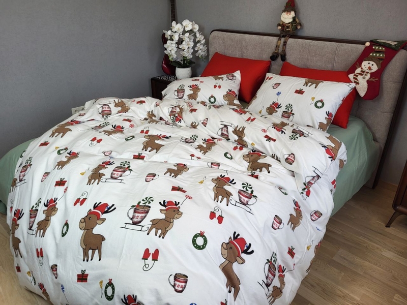Комплект постільної білизни Гостинці, Turkish flannel - зображення 6
