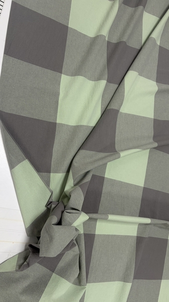 Постільна білизна Green Kilt Washed Cotton, варена бавовна, затишний шотландський стиль. - зображення 4