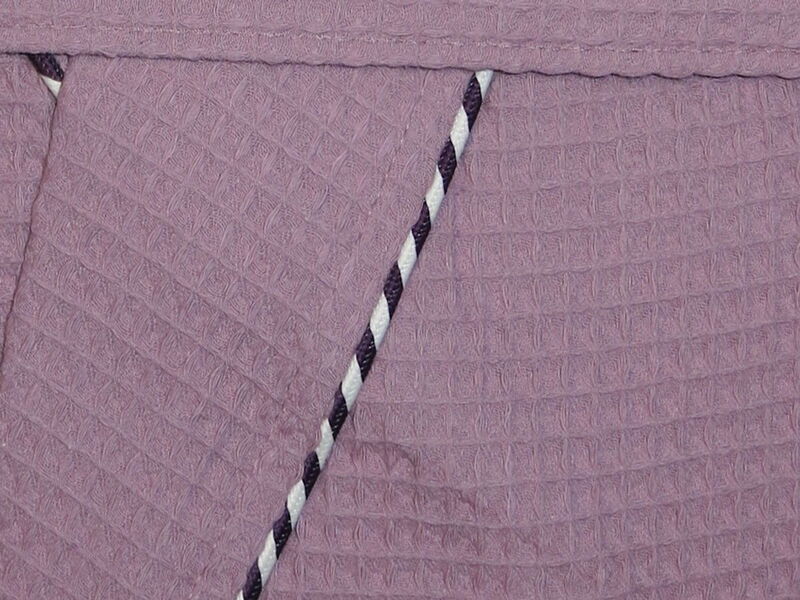 Gursan халат жiночий вафельний (purple 2XL) - зображення 4