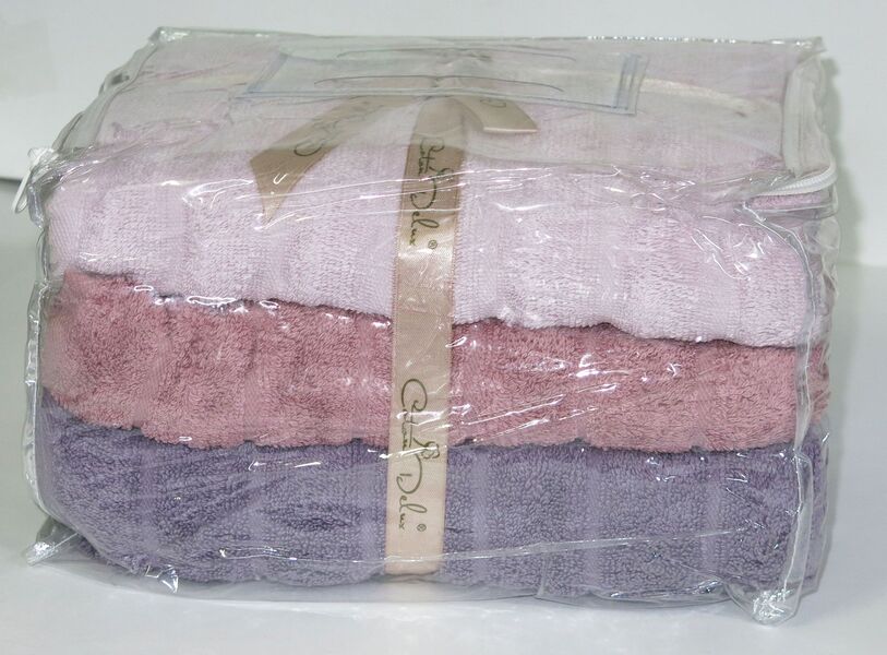 Набор полотенец Gursan Jacquard Cotton 70 x 140 уп.3шт (Sade) - изображение 3