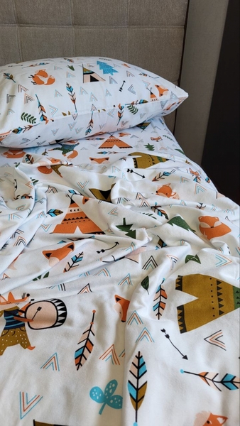 Комплект постельного белья Хитрый лис, Turkish flannel - изображение 3