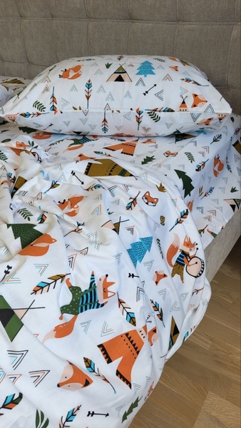 Комплект постельного белья Хитрый лис, Turkish flannel - изображение 7