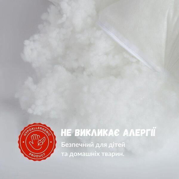 Штучний сніг, наповнювач антиалергенний у подушку у вигляді кульок ТМ IDEIA, 1кг - зображення 8