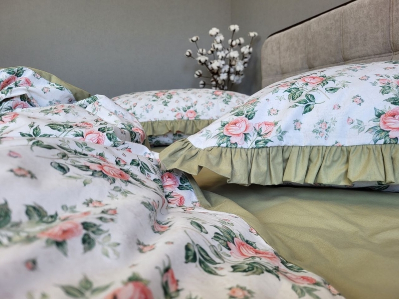 Комплект постільної білизни Каприз, cotton з рюшею - зображення 14