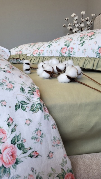 Комплект постільної білизни Каприз, cotton з рюшею - зображення 15