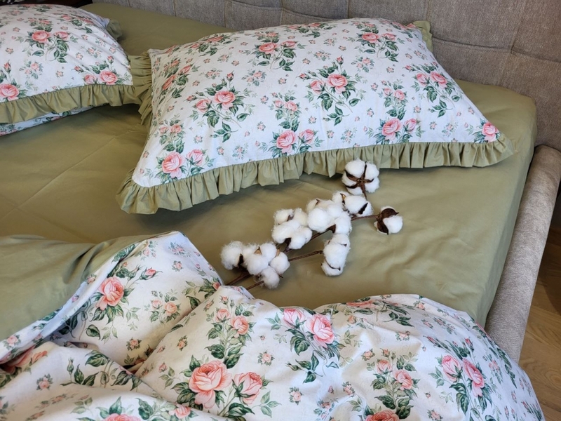 Комплект постільної білизни Каприз, cotton з рюшею - зображення 16