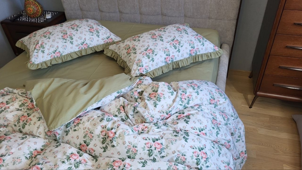 Комплект постільної білизни Каприз, cotton з рюшею - зображення 17