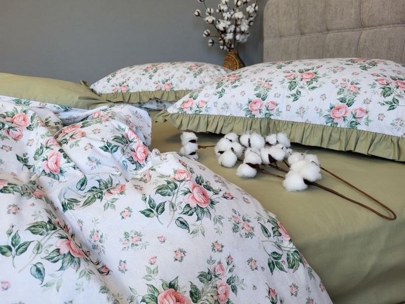 Комплект постільної білизни Каприз, cotton з рюшею - зображення 18