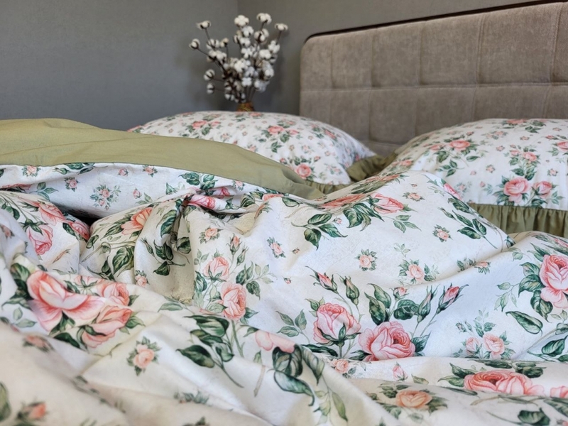Комплект постільної білизни Каприз, cotton з рюшею - зображення 20