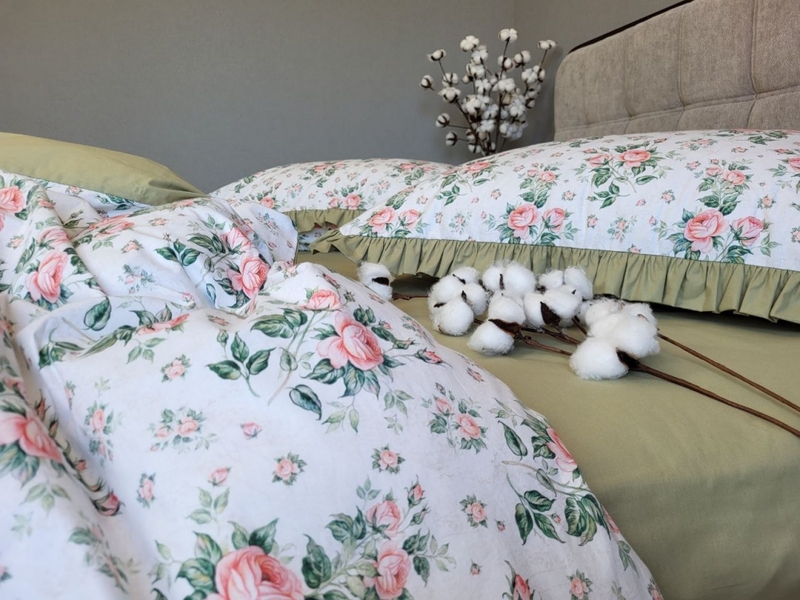 Комплект постільної білизни Каприз, cotton з рюшею - зображення 24