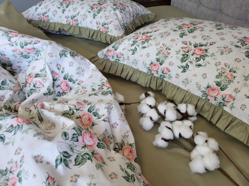 Комплект постільної білизни Каприз, cotton з рюшею - зображення 28
