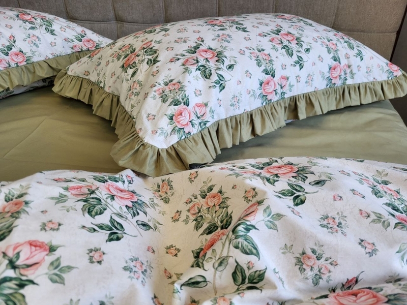 Комплект постільної білизни Каприз, cotton з рюшею - зображення 33
