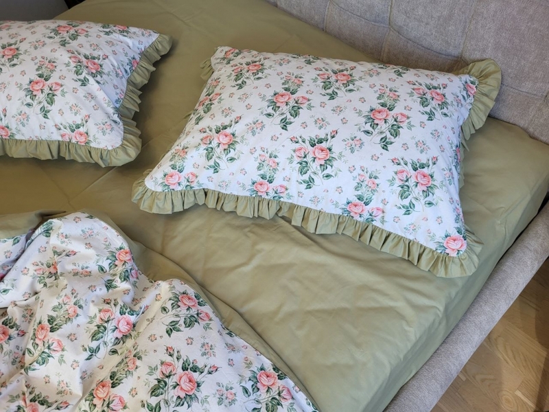 Комплект постільної білизни Каприз, cotton з рюшею - зображення 5