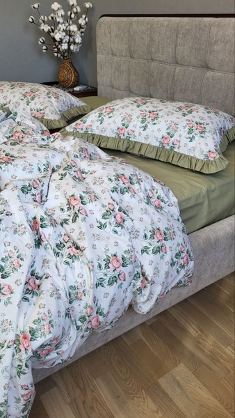 Комплект постільної білизни Каприз, cotton з рюшею - зображення 6