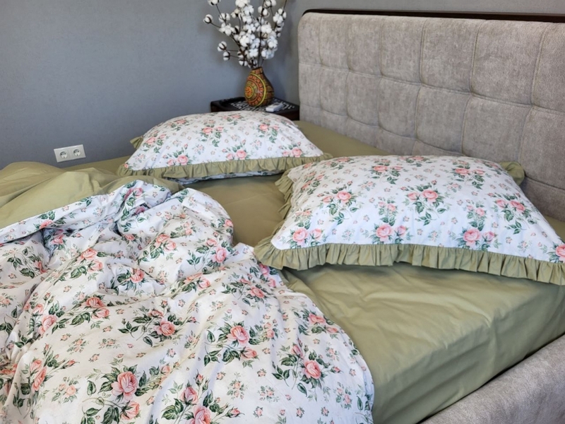 Комплект постільної білизни Каприз, cotton з рюшею - зображення 7